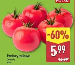 ALDI Pomidory oferta