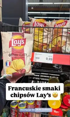 ALDI Chipsy Lay's Paysanne Ossau Iraty et Tomates Séchées oferta