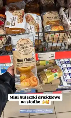ALDI Mini bułeczki drożdżowe Pays Gourmand Mini Chinois oferta