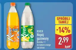 ALDI Napój gazowany River oferta