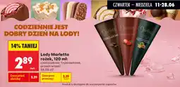 Biedronka Lody Marletto rożek oferta