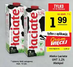Gram Market Mleko Łaciate UHT 3,2% Mlekpol oferta