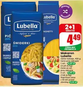Dino Makaron Lubella oferta