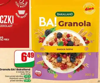 Dino Granola BA! Bakalland oferta