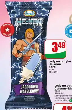 Dino Lody na patyku He-man Koral oferta