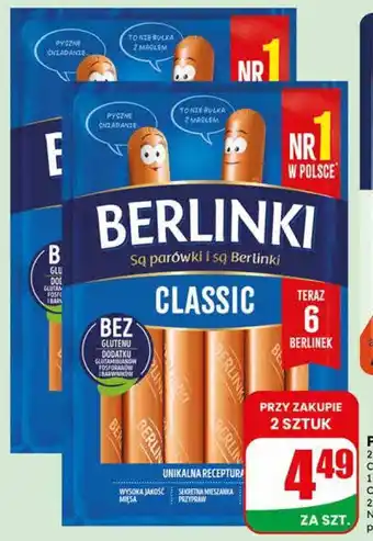 Dino Parówki Classic Berlinki oferta