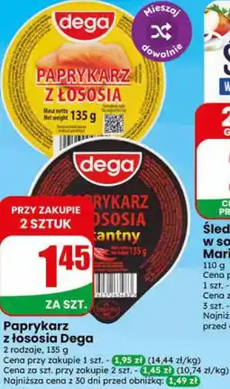 Dino Paprykarz z łososia Dega oferta