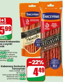 Dino Kabanosy Exclusive Tarczyński oferta