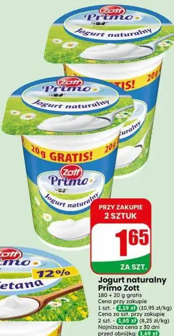 Dino Jogurt naturalny Primo Zott oferta