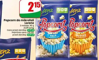 Dino Popcorn do mikrofali Lorenz oferta