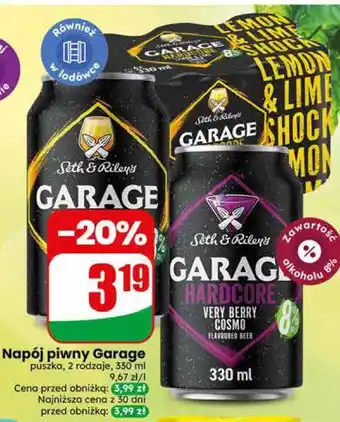 Dino Napój piwny Garage oferta
