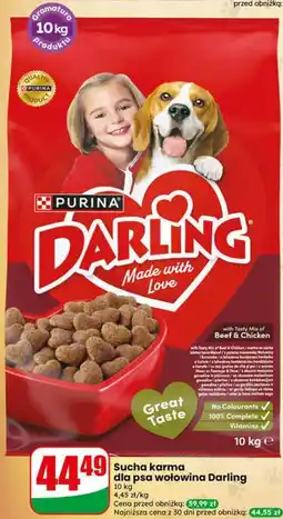Dino Purina Darling Sucha karma dla psa wołowina oferta