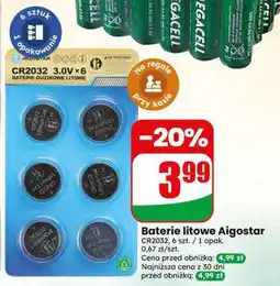Dino Baterie litowe Aigostar oferta