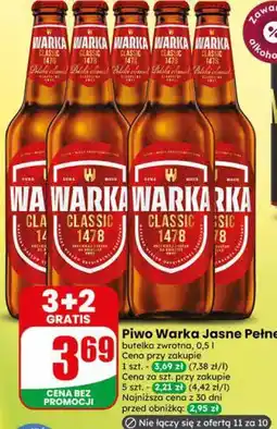 Dino Piwo Warka Jasne Pełne oferta