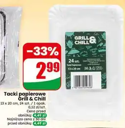 Dino Tacki papierowe Grill & Chill oferta