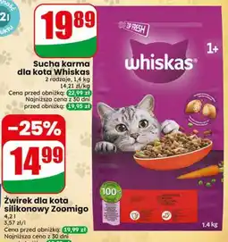 Dino Sucha karma dla kota Whiskas oferta