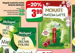 Dino Napój matcha latte wiśnia Mokate oferta