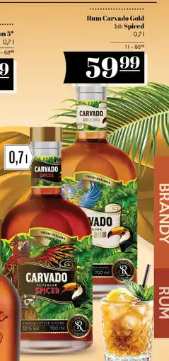 Polomarket Rum Carvado Gold lub Spiced oferta