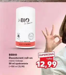 Kaufland Dezodorant roll-on beBIO oferta