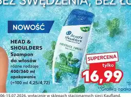 Kaufland Szampon do włosów Head & Shoulders oferta