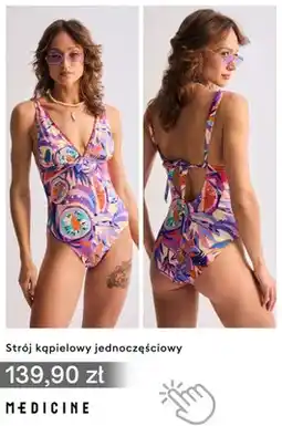 Medicine Strój kąpielowy jednoczęściowy Medicine oferta