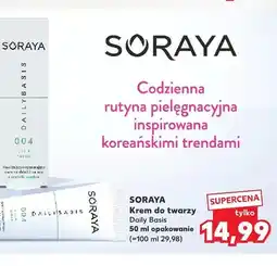 Kaufland Krem do twarzy Soraya Daily Basis oferta