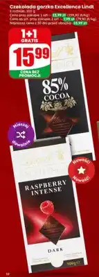Dino Czekolada gorzka Lindt Excellence Raspberry Intense oferta