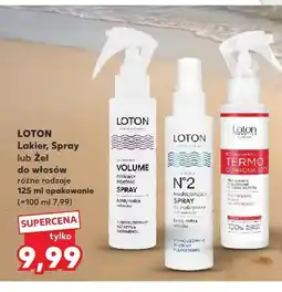 Kaufland Spray do włosów Volume Loton oferta
