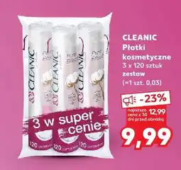 Kaufland Płatki kosmetyczne Cleanic 3-pak oferta