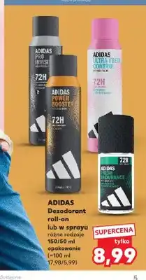 Kaufland Dezodorant w sprayu Adidas Pro Invisible oferta