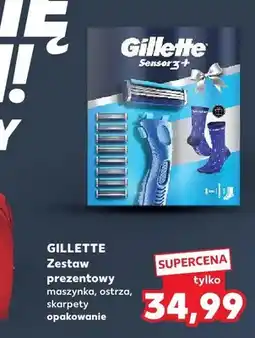 Kaufland Zestaw prezentowy Gillette Sensor3+ oferta
