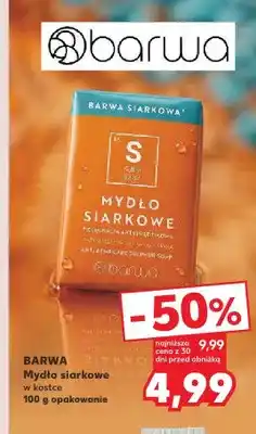 Kaufland Mydło siarkowe w kostce Barwa Siarkowa oferta