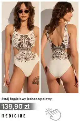 Medicine Strój kąpielowy jednoczęściowy Medicine oferta