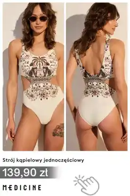 Strój kąpielowy jednoczęściowy Medicine
