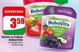 Dino Deser w tubce BoboVita Jabłka i truskawki z bananem oferta