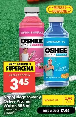 Biedronka Napój niegazowany Oshee Vitamin Water Magnesium + B6 oferta
