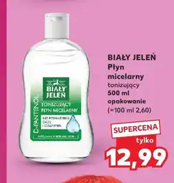 Kaufland Płyn micelarny tonizujący Biały Jeleń oferta