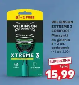 Kaufland Maszynki do golenia Wilkinson Sword Xtreme 3 Comfort oferta