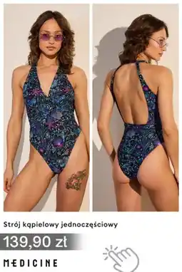 Medicine Strój kąpielowy jednoczęściowy Medicine oferta