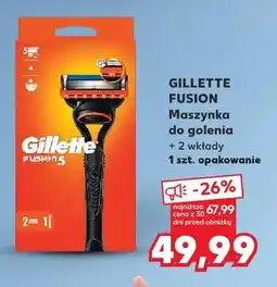 Kaufland Maszynka do golenia Gillette Fusion oferta