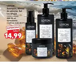 Kaufland Bursztynowy olejek do ciała i włosów Loton Amber Therapy oferta