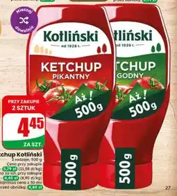 Dino Ketchup Kotliński Pikantny oferta