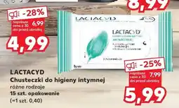 Kaufland Chusteczki do higieny intymnej Lactacyd oferta
