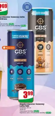 Dino Napój mleczno-kawowy Caffè Latte GBS o smaku ciastka czekoladowego oferta
