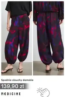 Medicine Spodnie slouchy damskie Medicine oferta