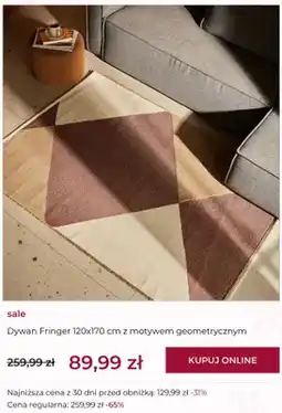 Home&You Dywan home&you Fringer 120x170 cm z motywem geometrycznym oferta