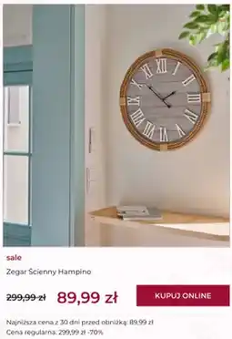 Home&You Zegar ścienny Hampino Home&you oferta