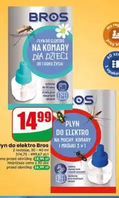 Dino Płyn do elektro Bros na komary dla dzieci oferta