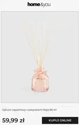 Home&You Dyfuzor zapachowy z patyczkami Majia home&you oferta