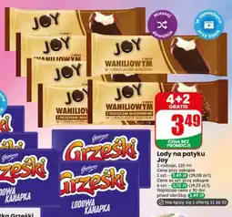 Dino Lody na patyku Joy o smaku waniliowym w czekoladzie mlecznej oferta